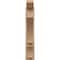Ekena Millwork 6-in W x 24-in D x 36-in H Balboa Slat Rough Cedar Woodgrain TimberThane Outlooker, Primed Tan OUTUR060X24X36BOA24RCPR - alternate 3